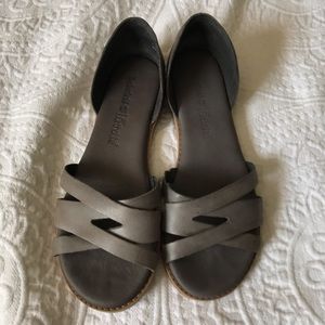 Timberland ortholite Flat Slip On sandals leather